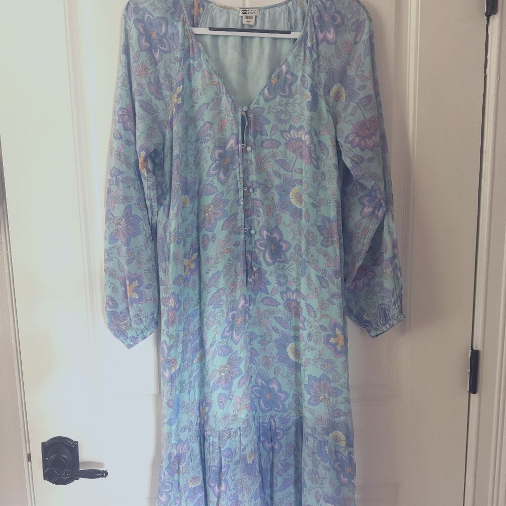 Billabong button front Midi Dress